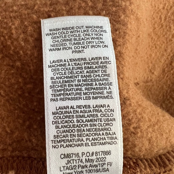 3M Carhartt Fleeced Sweater Onesie - Picture 6 of 6